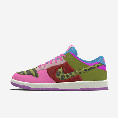 Nike Dunk Low Unlocked By You personalisierbarer Schuh – Multi-Color/Multi-Color/Multi-Color