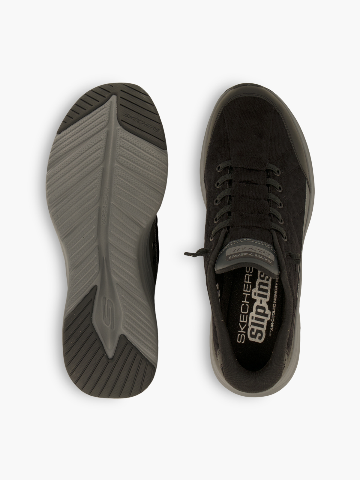 Skechers HANDS FREE SLIP-INS COZY FIT Sneaker – Schwarz