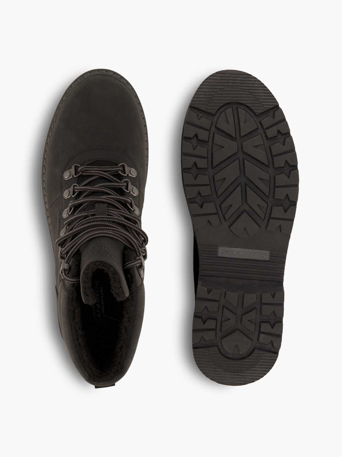 Skechers CORADO Schnürboots – Schwarz
