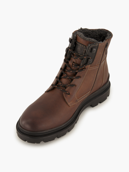 AM Shoe Schnürboots – Braun