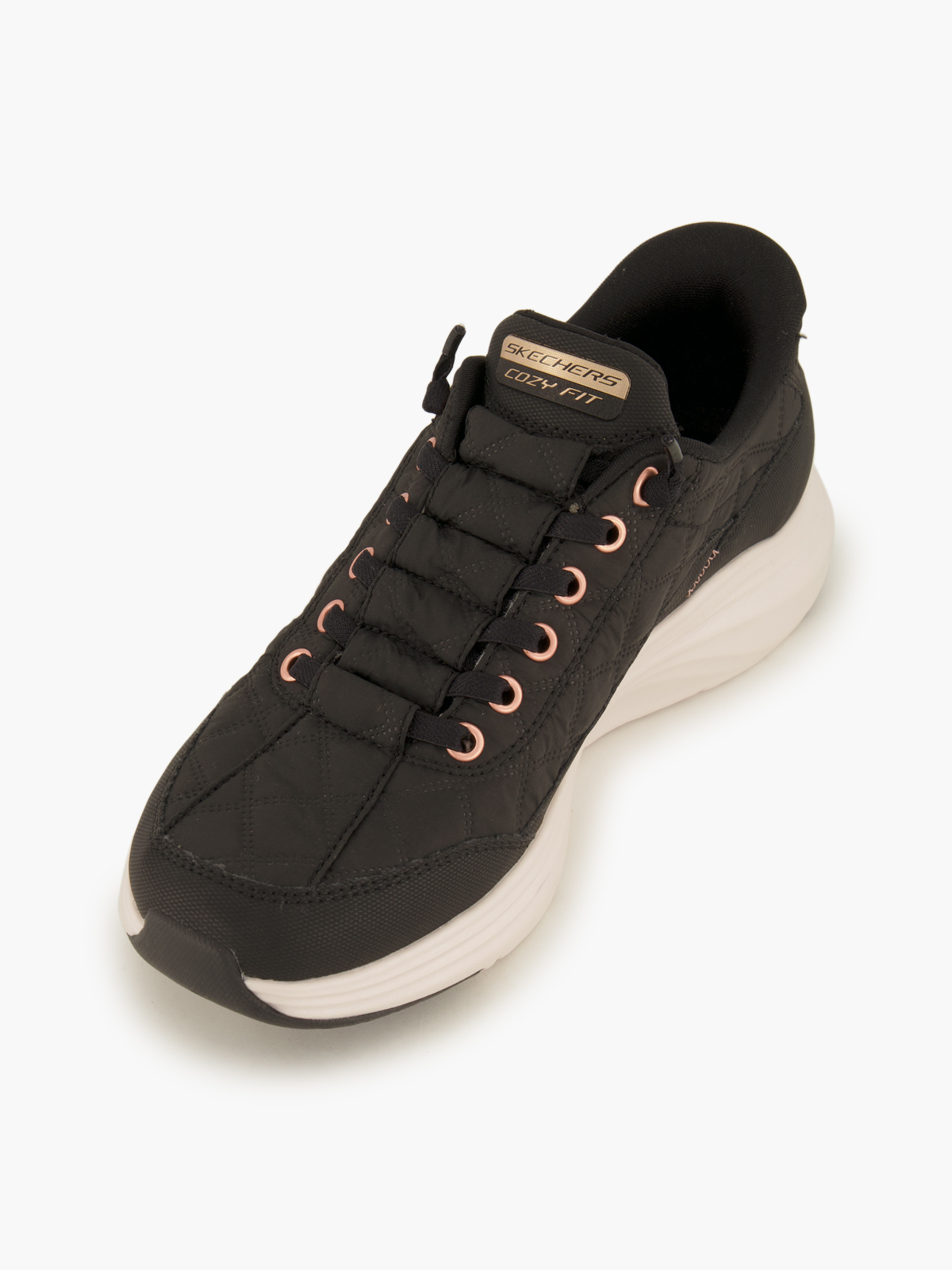 Skechers HANDS FREE SLIP-INS COZY FIT Slip-Ons – Schwarz