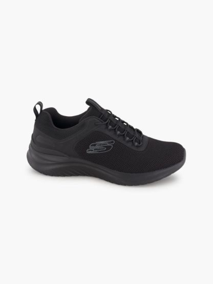 Skechers GO WALK FLEX Slip-Ons – Schwarz