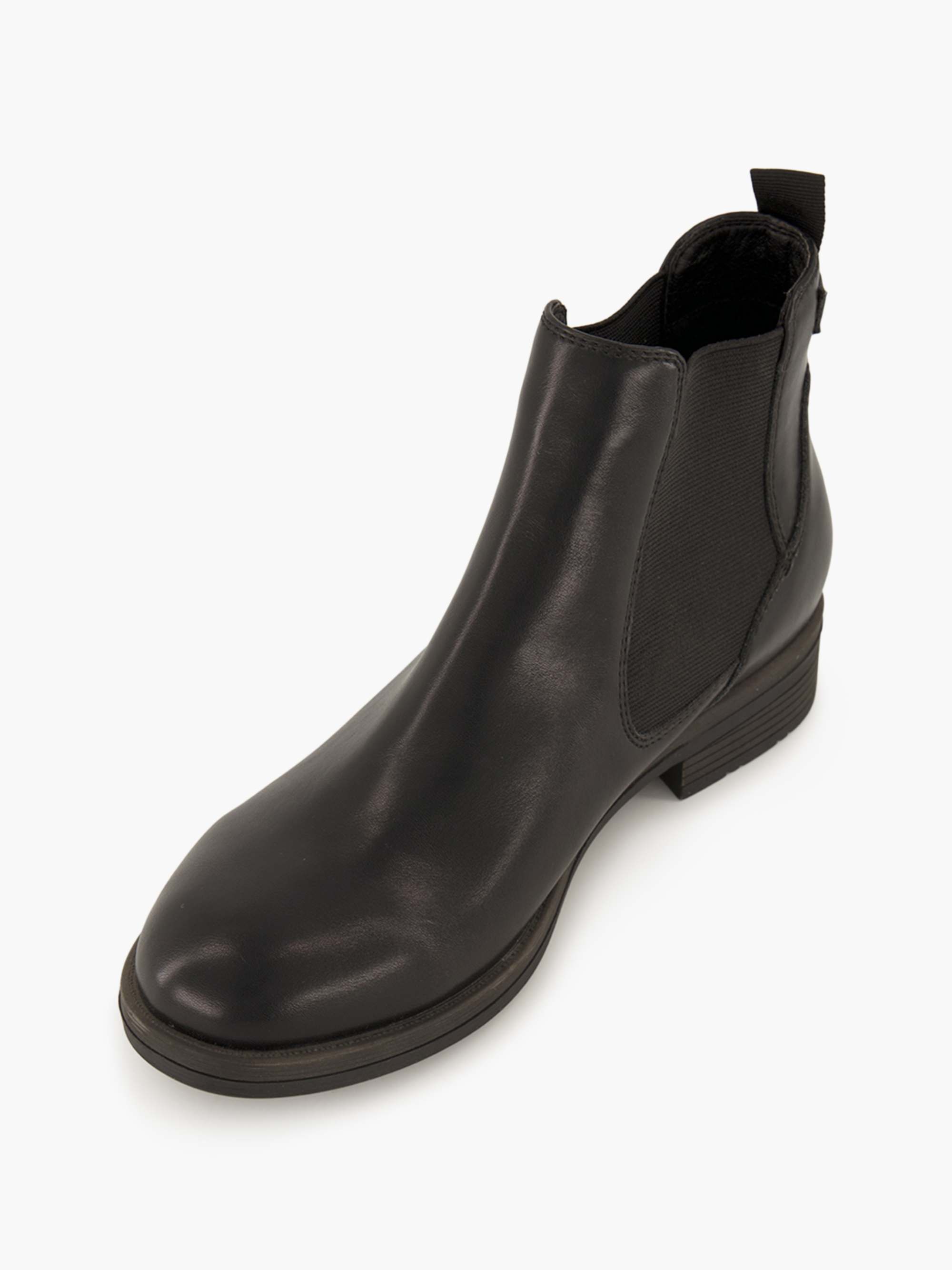 Tamaris Chelsea Boot – Beige – Schwarz