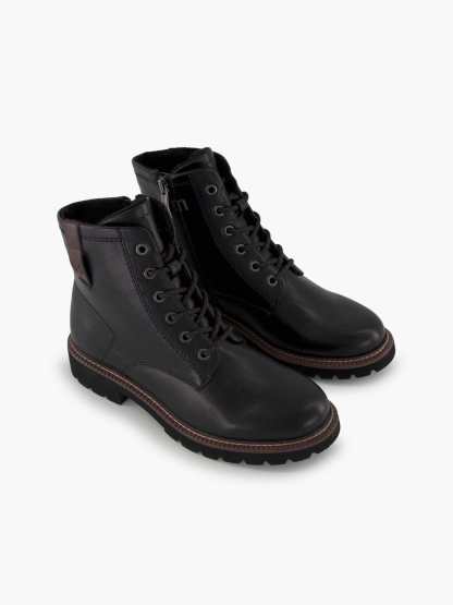 Tamaris Schnürboots – Schwarz – Schwarz