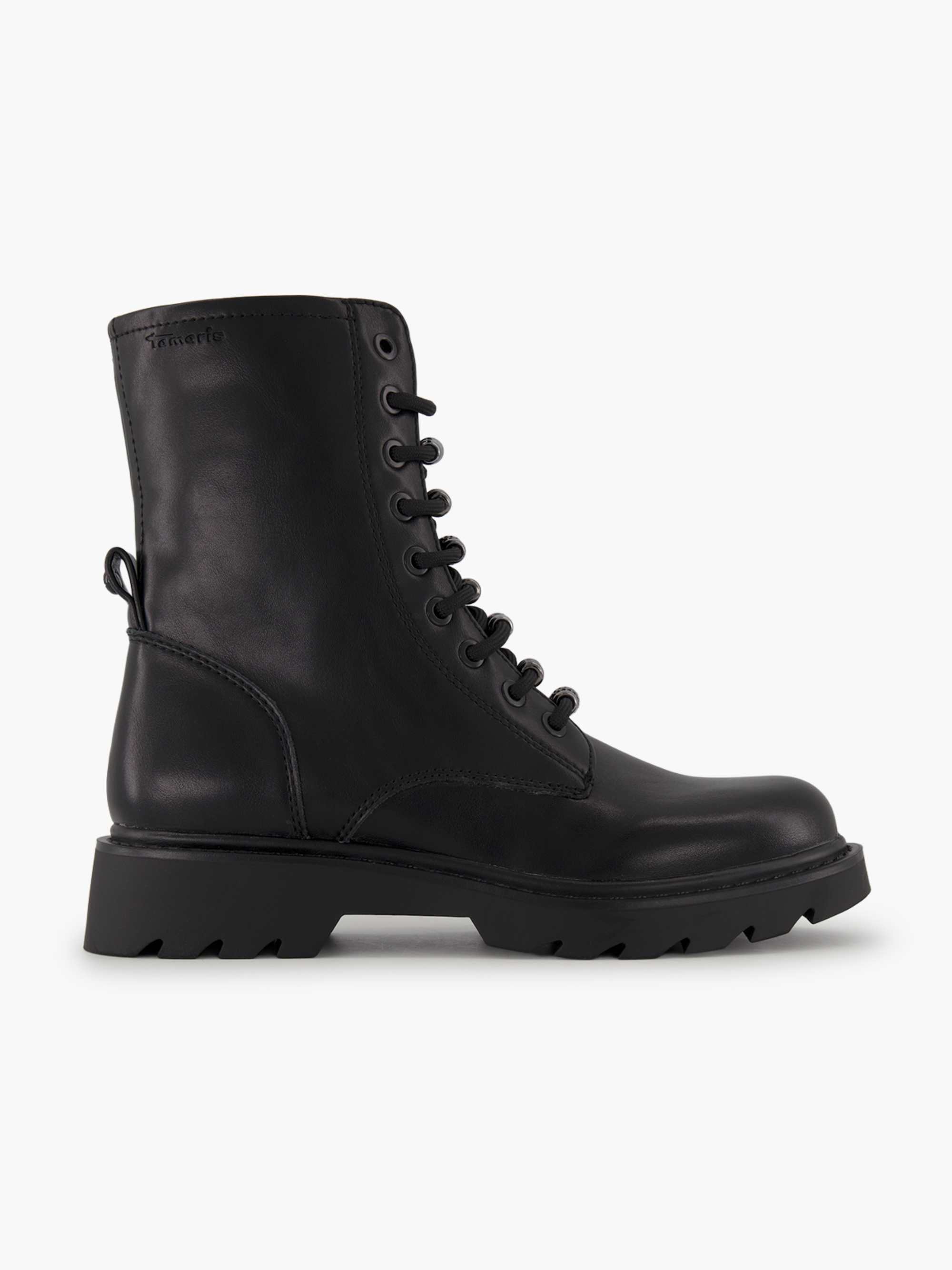 Tamaris Schnürboots – Schwarz – Schwarz