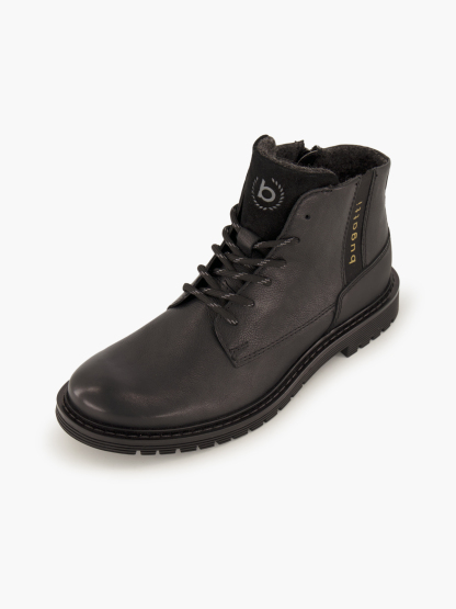 bugatti Schnürboots – Schwarz