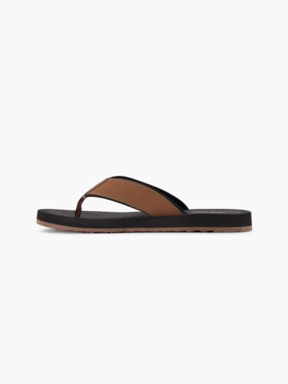 Skechers Pantoletten-Zehentrenner – Braun