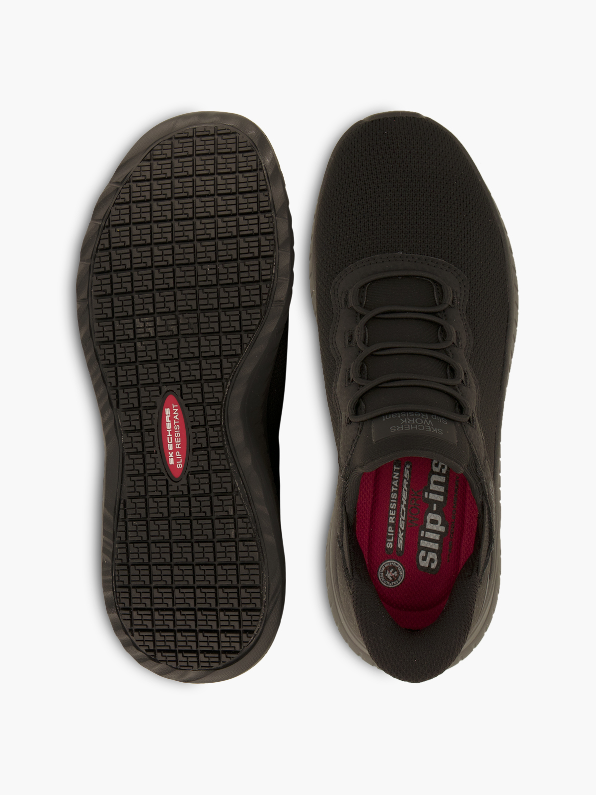 Skechers HANDS FREE SLIP-INS  WORK Sneaker – Schwarz