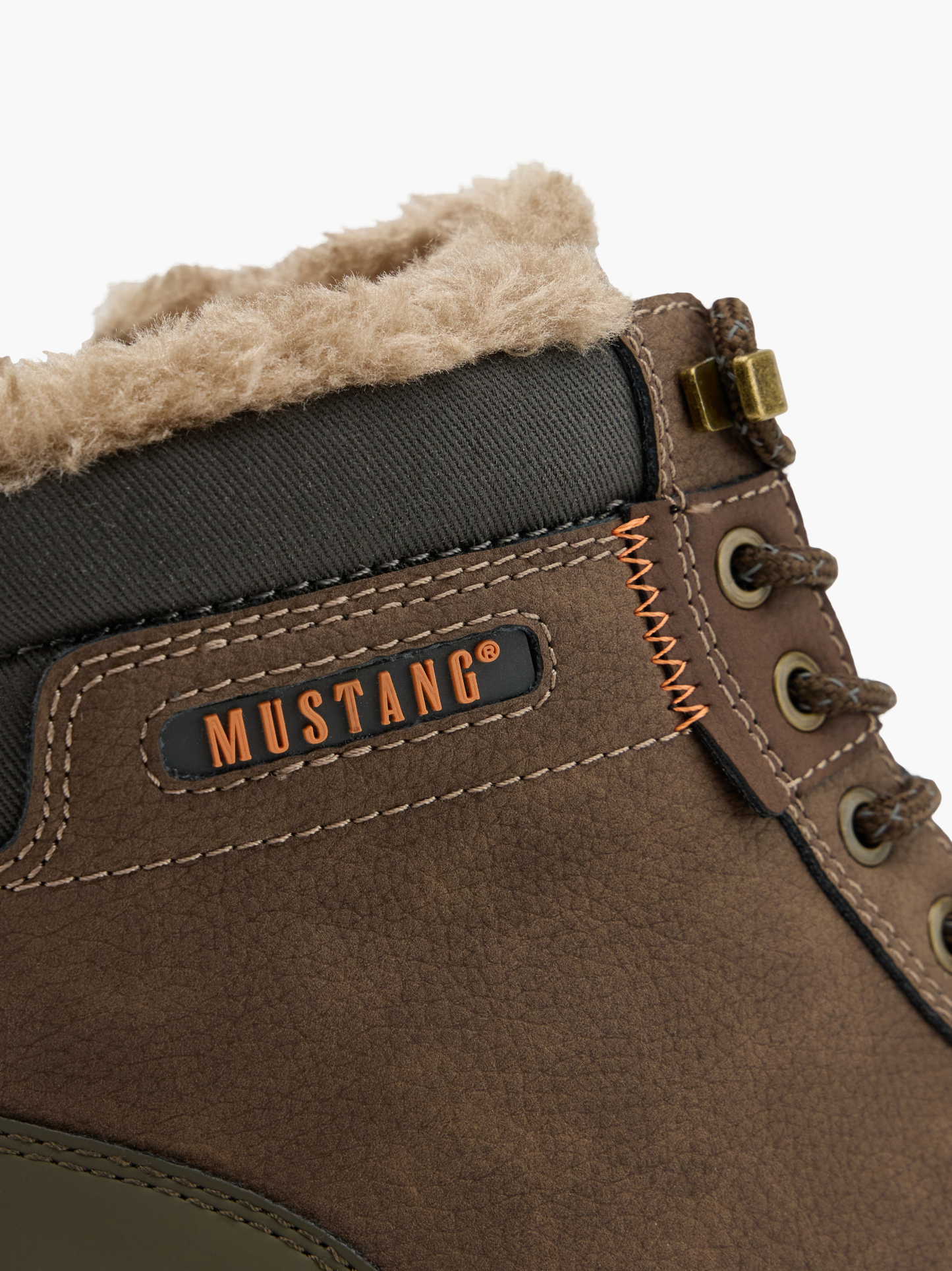 MUSTANG Schnürboots – Braun