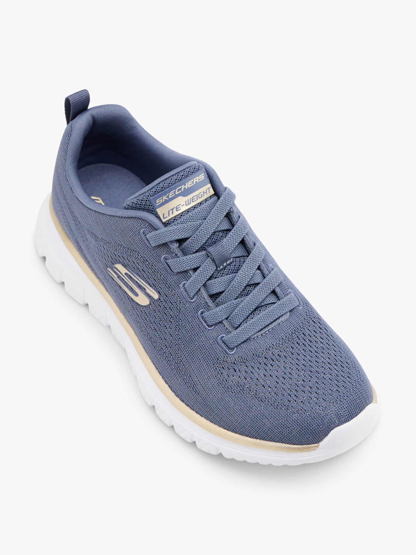 Skechers GRACEFUL 4.0 Slip-Ons – Blau