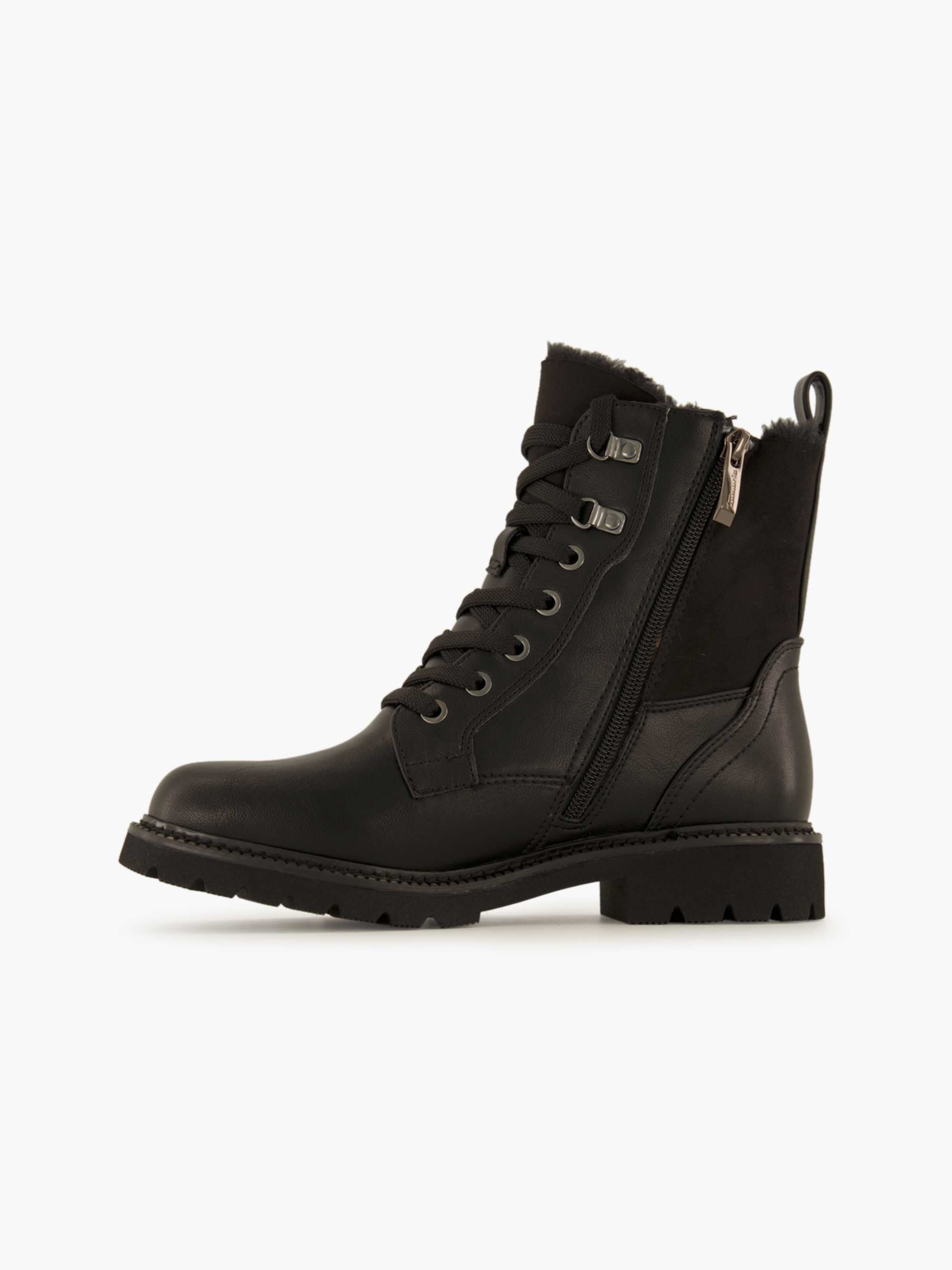 Tamaris Schnürboots – Schwarz – Schwarz