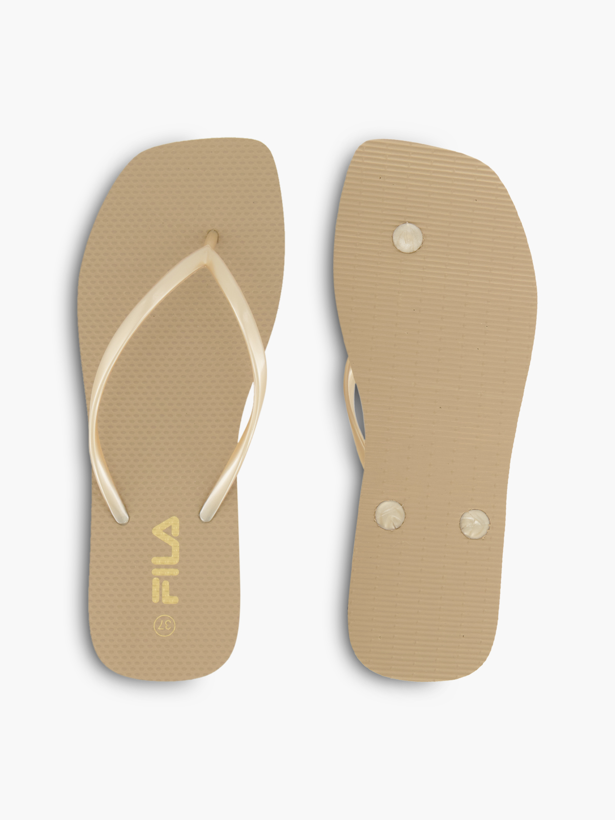 FILA Pantoletten-Zehentrenner – Gold