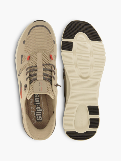 Skechers HANDS FREE SLIP-INS GLIDE-STEP PRO Sneaker – Beige