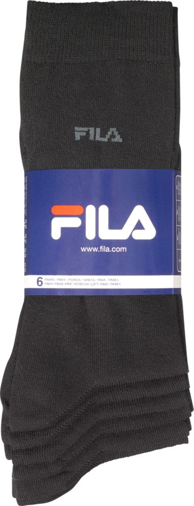 FILA 6x Socken – Schwarz