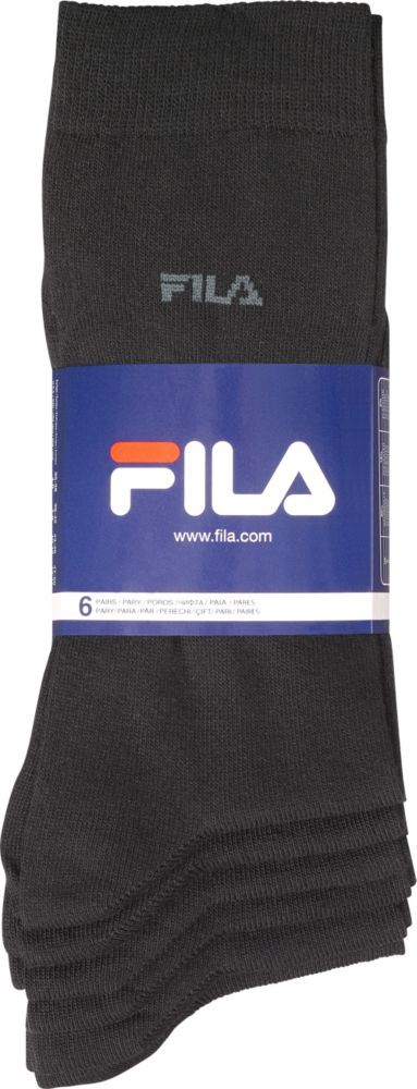 FILA 6x Socken – Schwarz