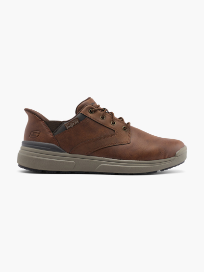 Skechers TOMAH SWIFT FIT Slip-Ons – Braun