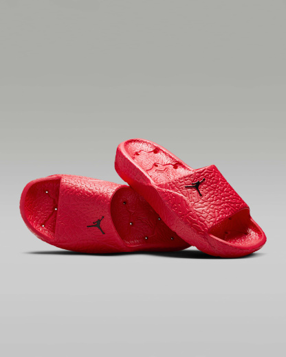 Jordan Franchise Slides – Fire Red/Schwarz