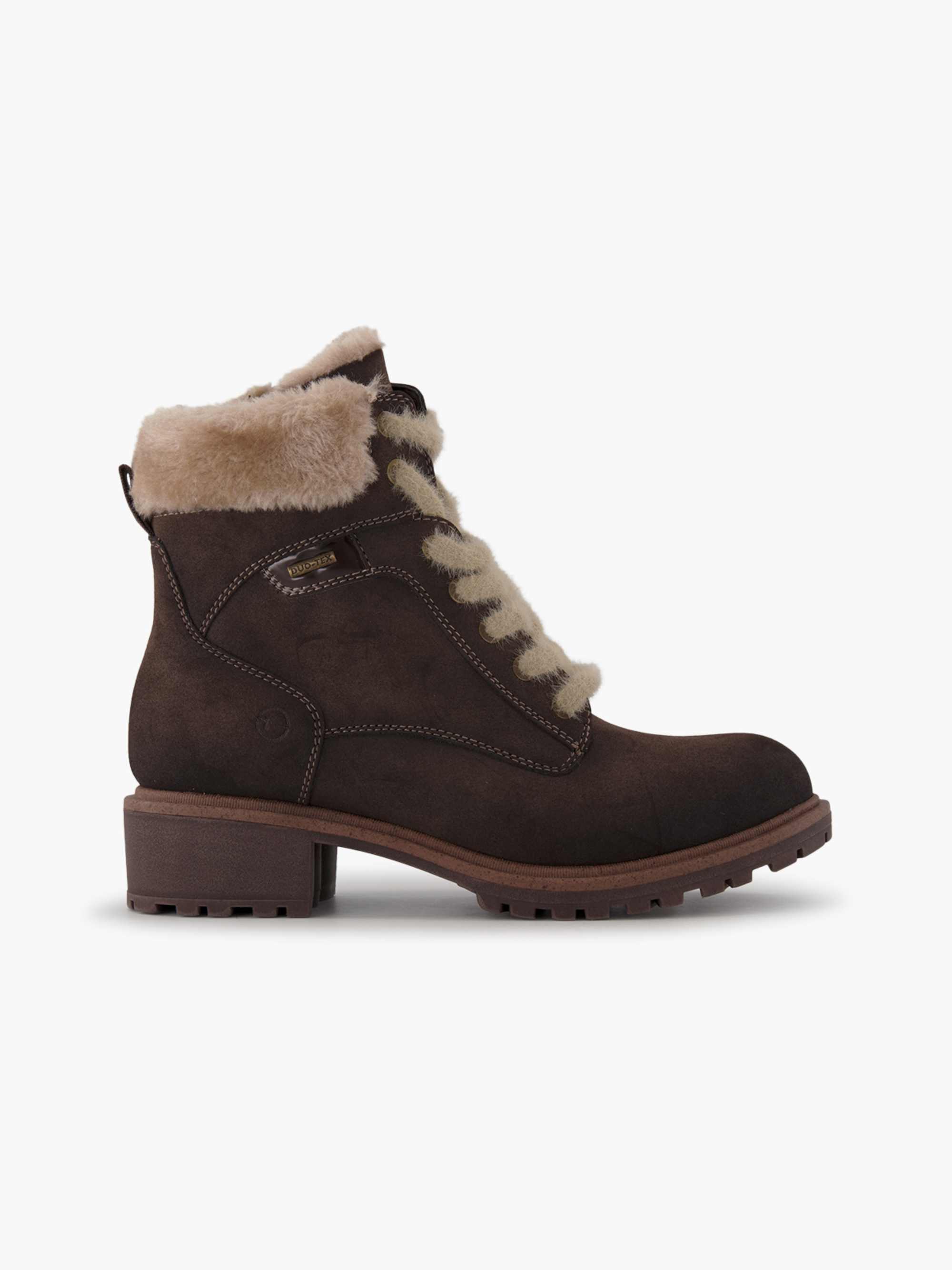 Tamaris Schnürboots – Beige – Beige