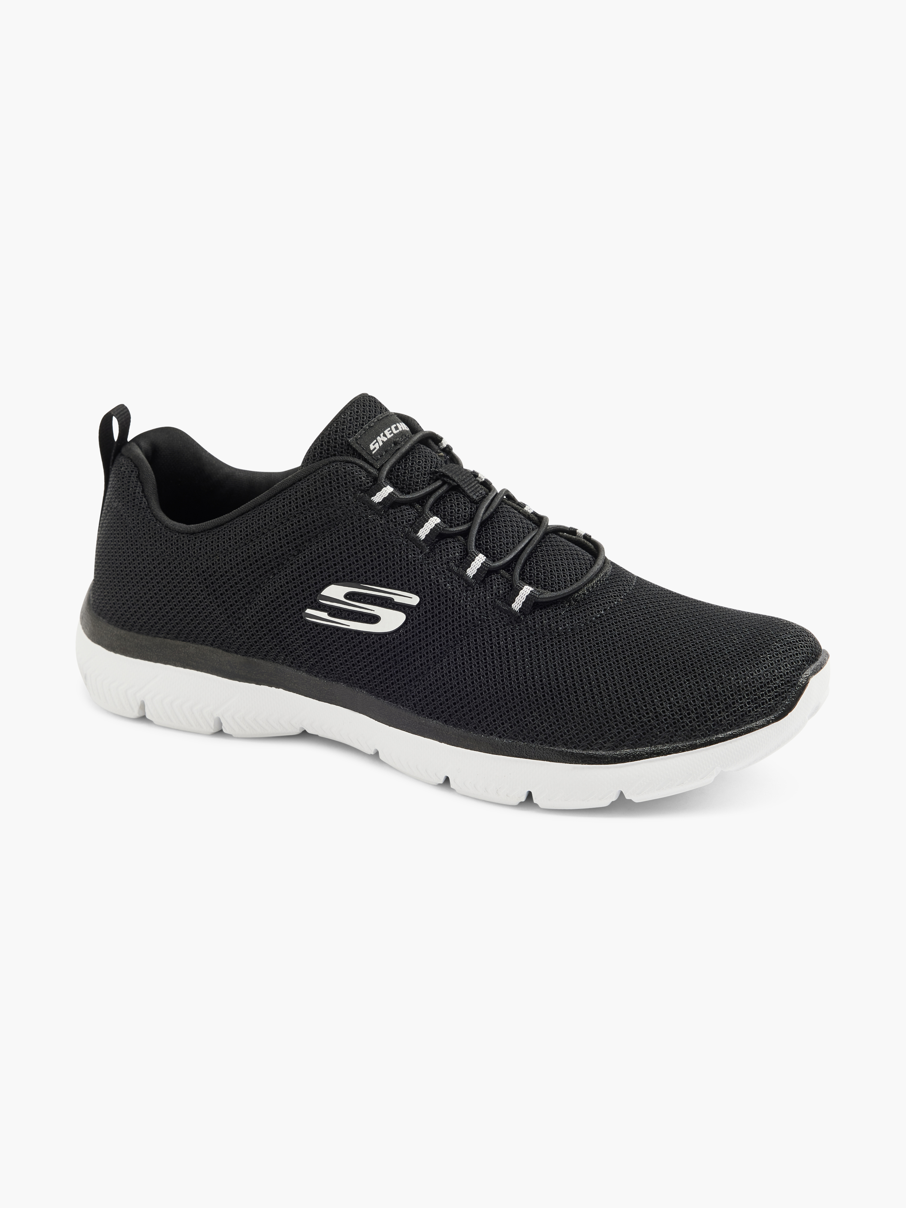 Skechers PURE GENIUS - OPTIMISTIC MIX Slip-Ons – Schwarz