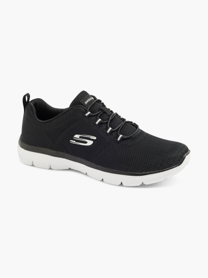 Skechers PURE GENIUS - OPTIMISTIC MIX Slip-Ons – Schwarz
