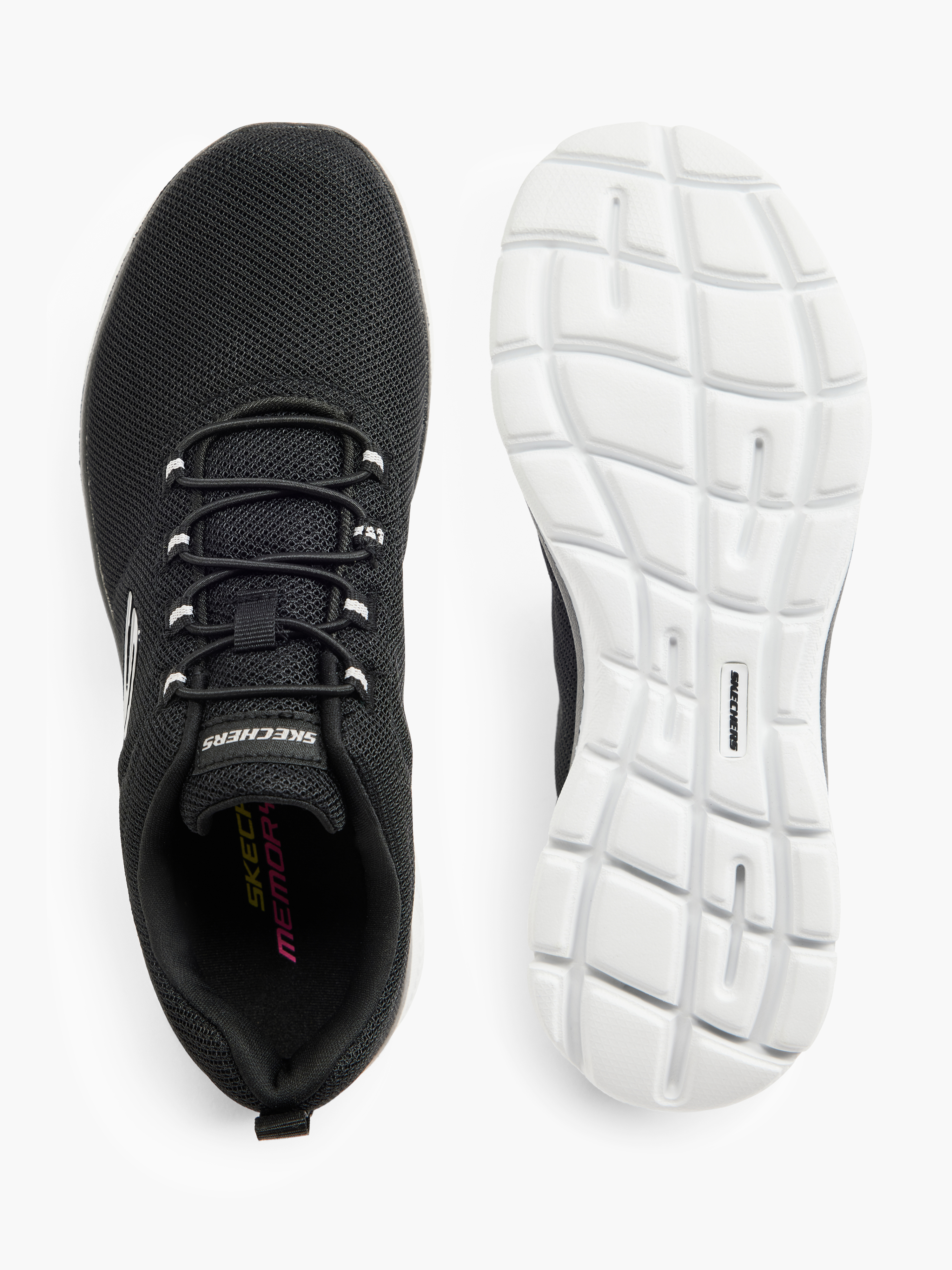 Skechers PURE GENIUS - OPTIMISTIC MIX Slip-Ons – Schwarz