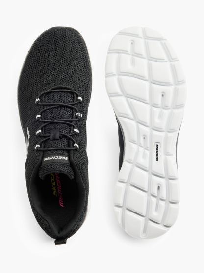 Skechers PURE GENIUS - OPTIMISTIC MIX Slip-Ons – Schwarz