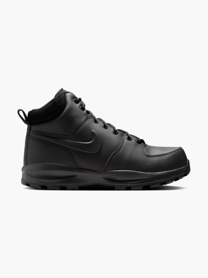 Nike MANOA LEATHER Schnürboots – Schwarz