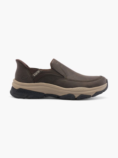 Skechers SWIFT FIT Slip-Ons – Braun