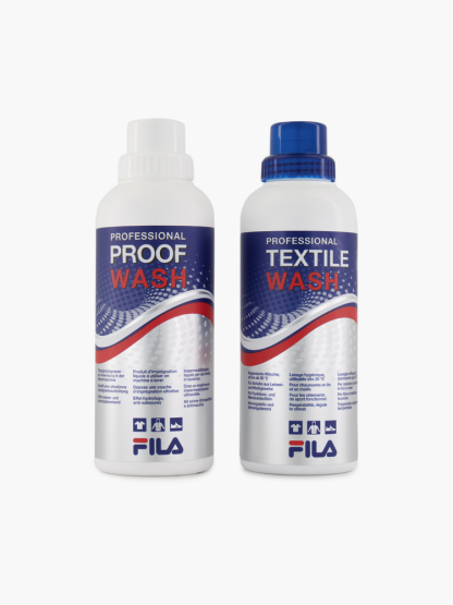 FILA Set Proof Wash & Textil Wash Schuh-Pflegeprodukt – Transparent