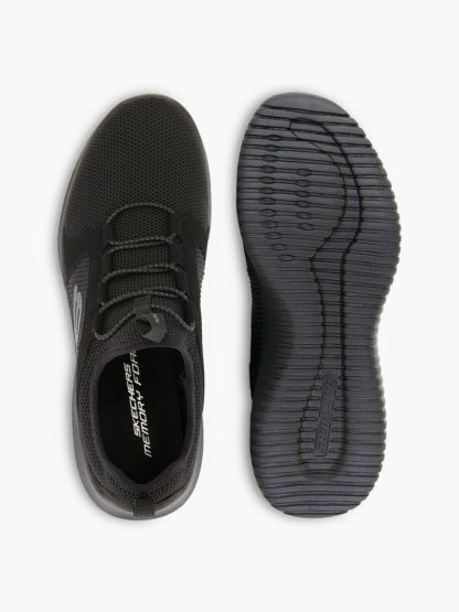 Skechers Slip-Ons – Schwarz