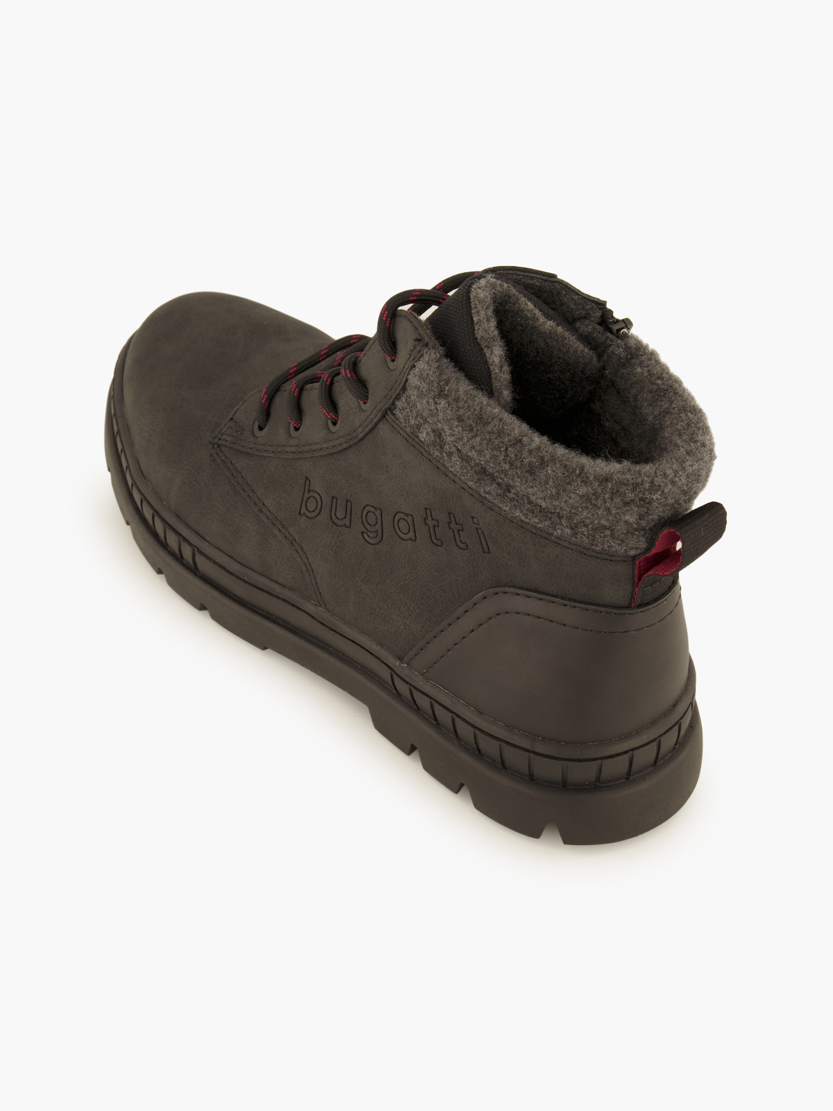 bugatti Schnürboots – Schwarz