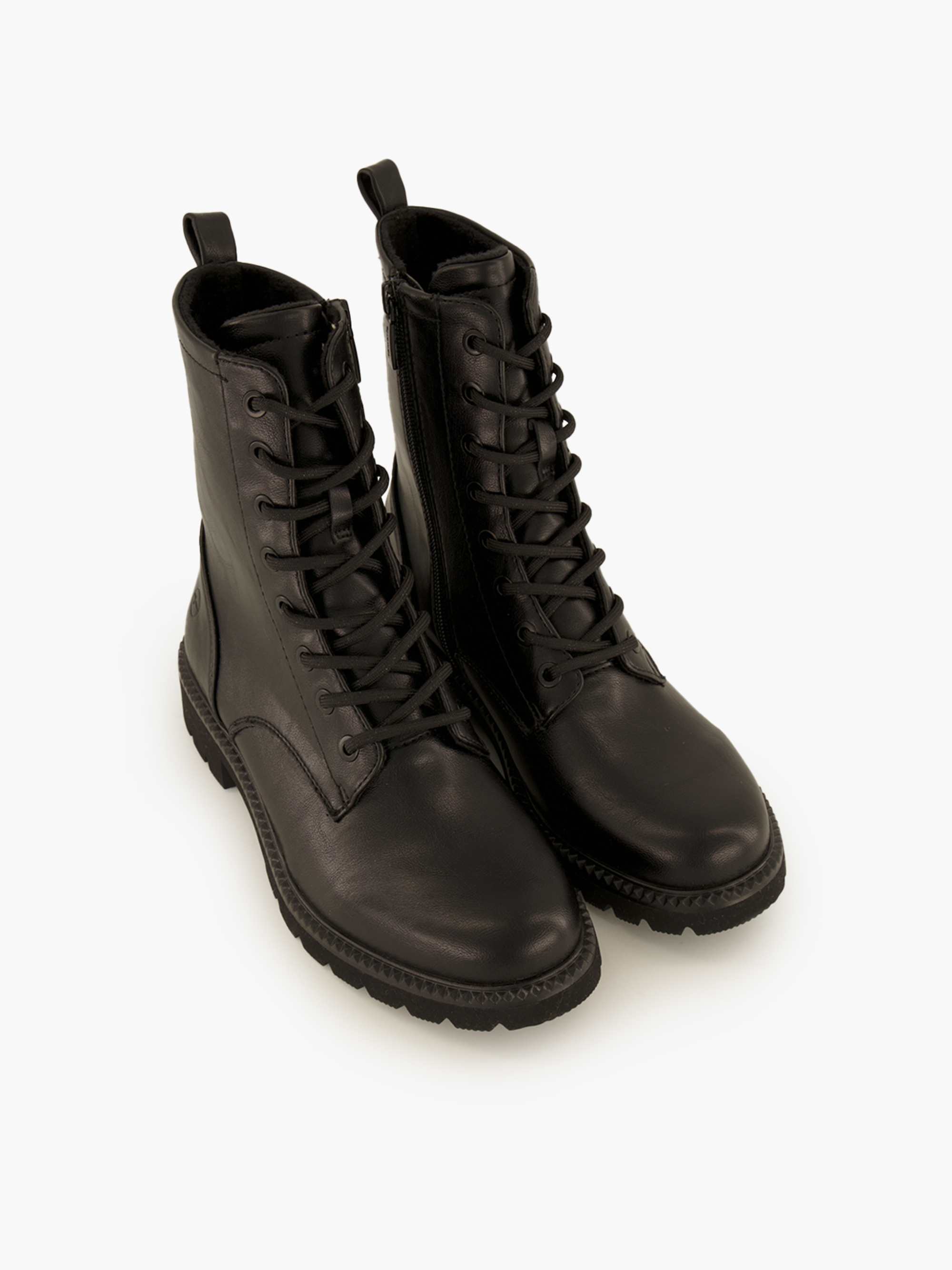 Tamaris Schnürboots – Schwarz – Schwarz