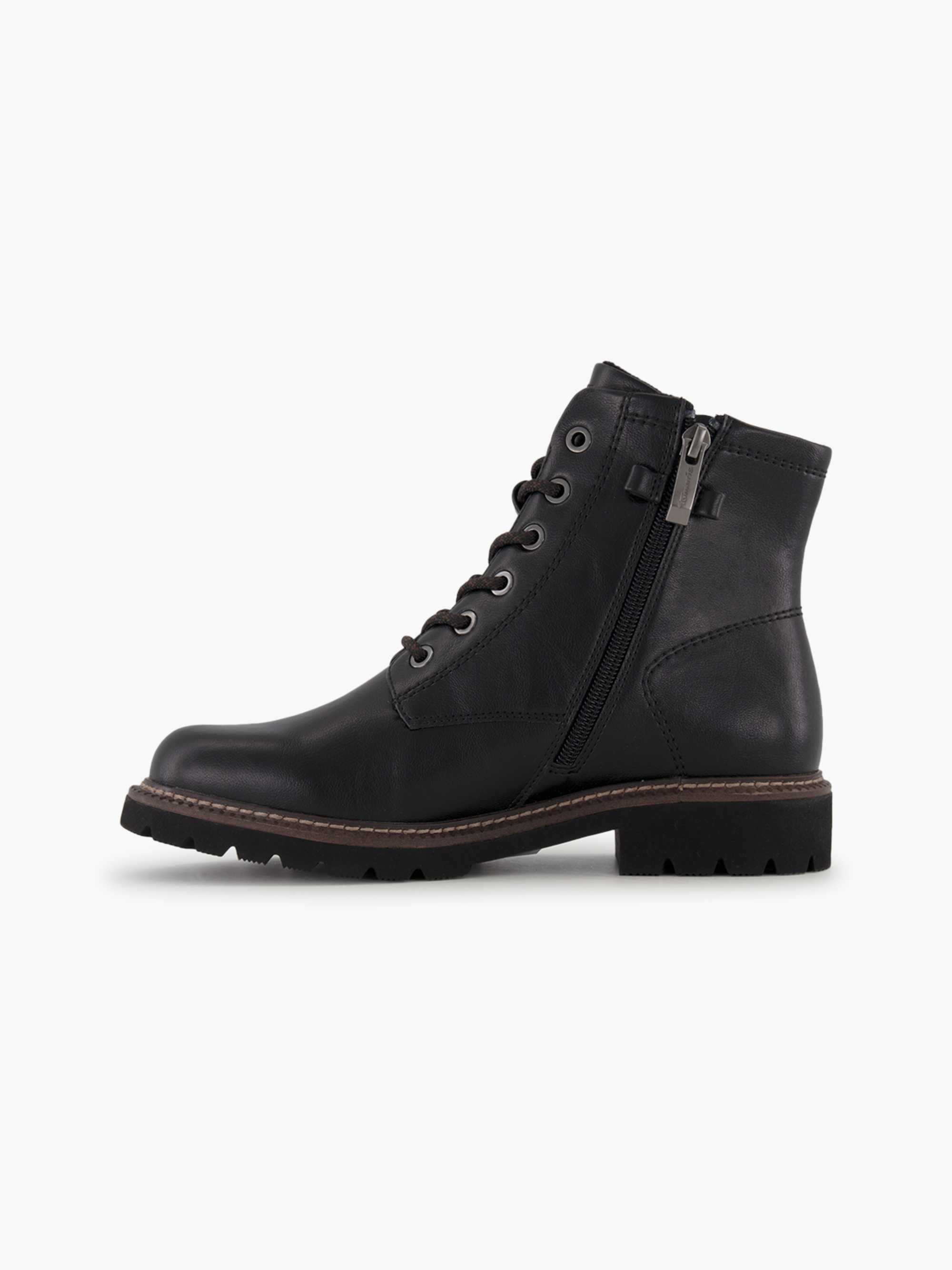 Tamaris Schnürboots – Schwarz – Schwarz