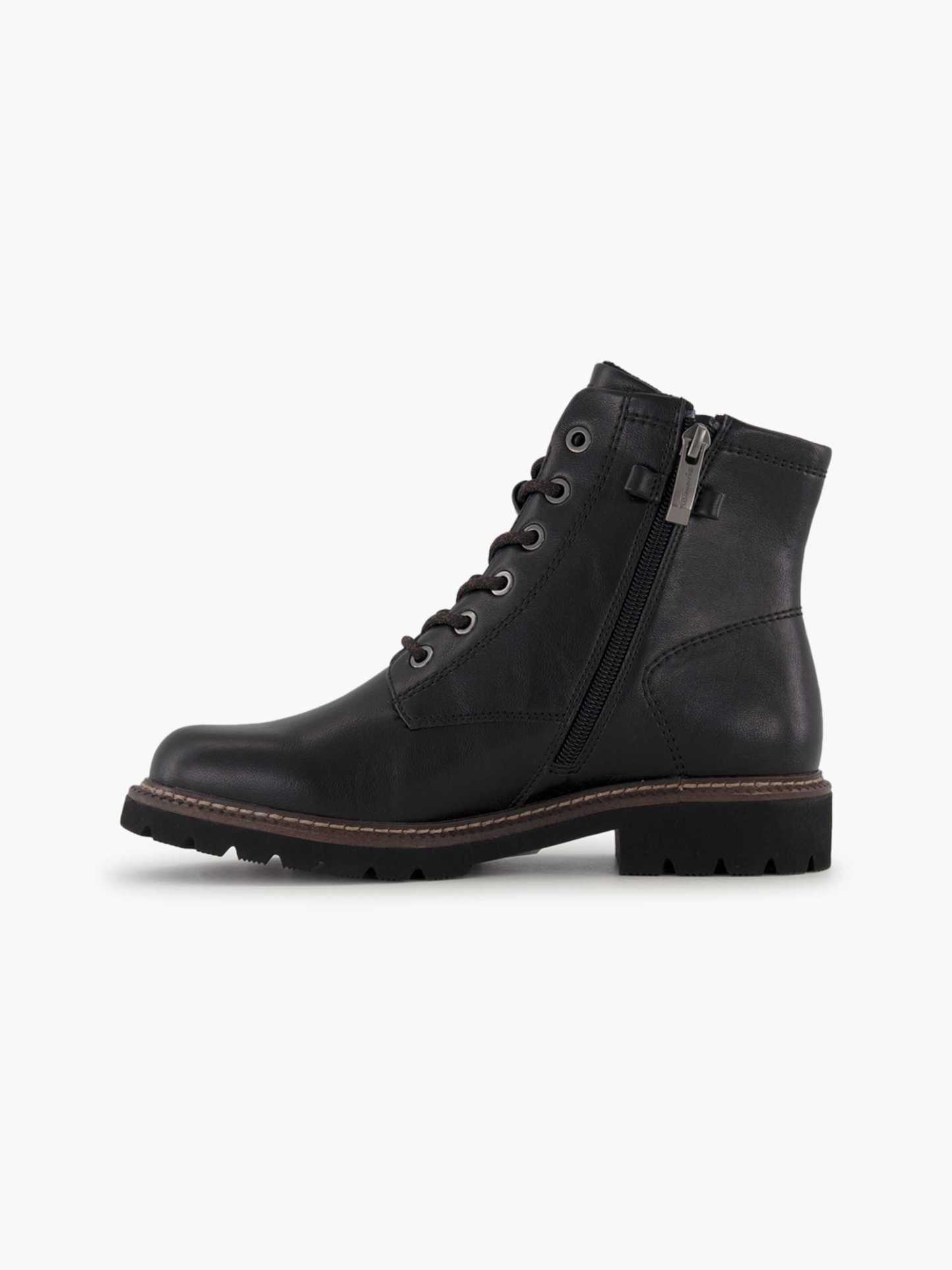 Tamaris Schnürboots – Schwarz – Schwarz