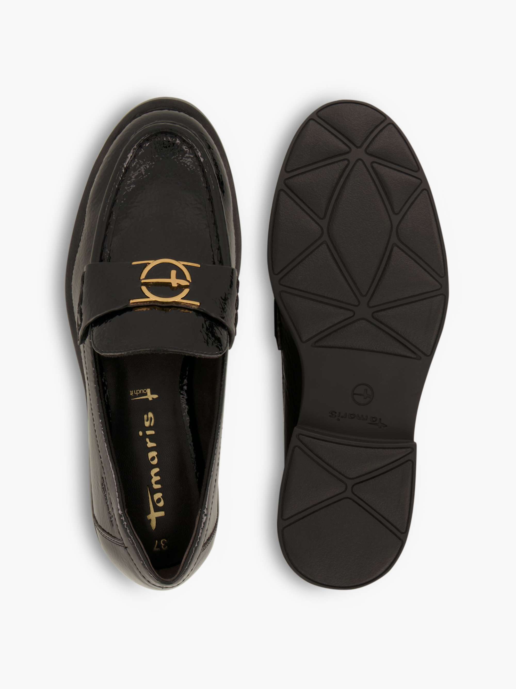 Tamaris Loafer – Schwarz – Schwarz