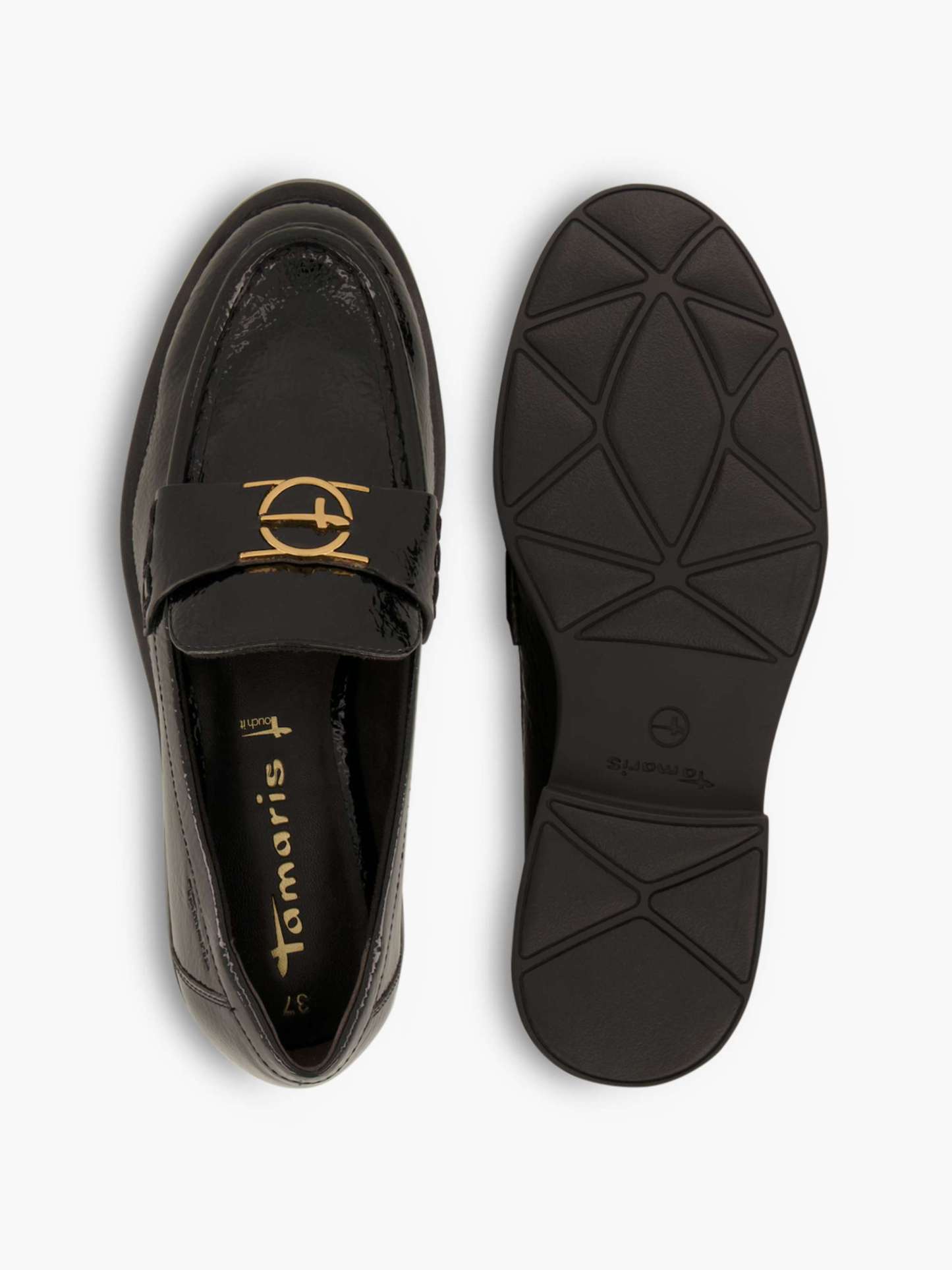 Tamaris Loafer – Schwarz – Schwarz