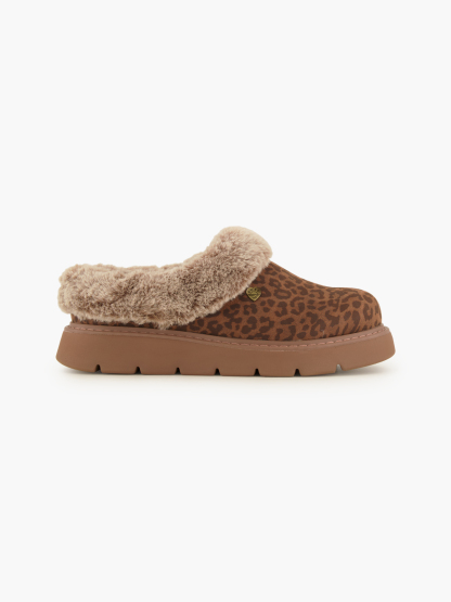 Skechers BOBS KEEP SAKES LITE Geschlossener Hausschuh – Braun