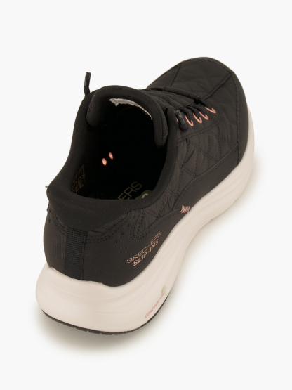 Skechers HANDS FREE SLIP-INS COZY FIT Slip-Ons – Schwarz
