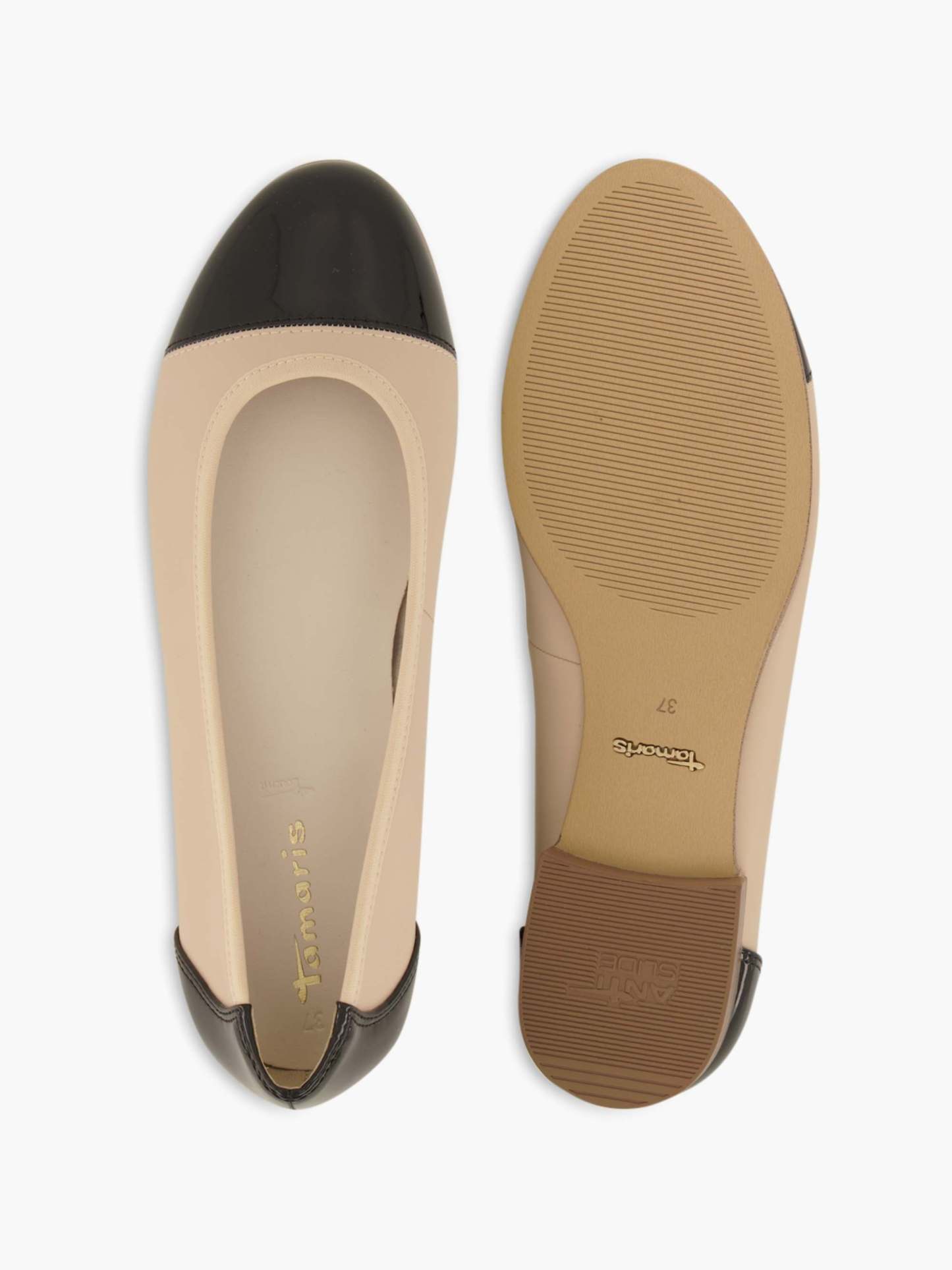 Tamaris Ballerina – Beige – Beige
