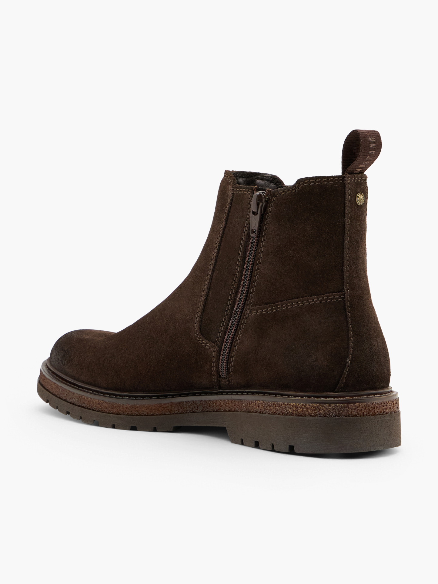 MUSTANG Chelsea Boot – Braun