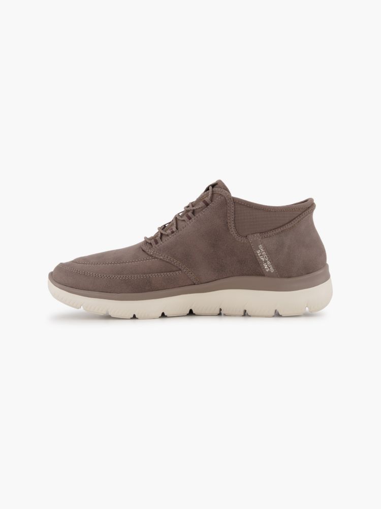 Skechers HANDS FREE SLIP-INS Hoher Sneaker – Braun