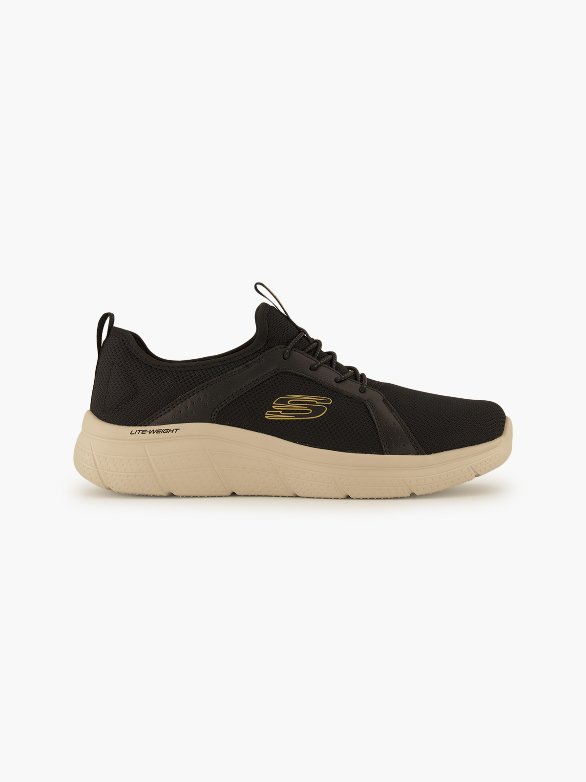 Skechers GENO PLUS Slip-Ons – Schwarz