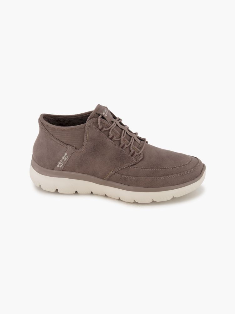 Skechers HANDS FREE SLIP-INS Hoher Sneaker – Braun