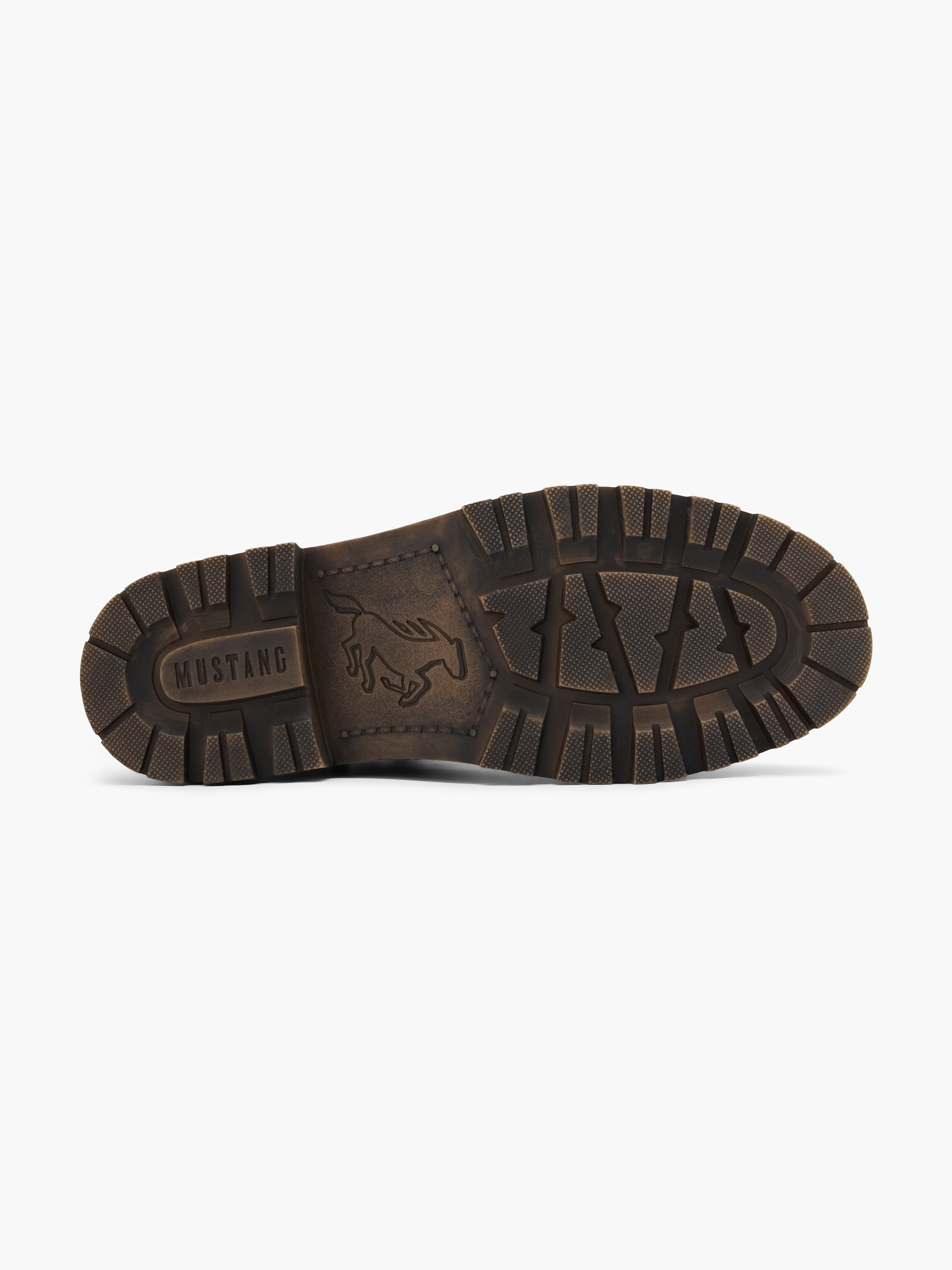MUSTANG Schnürboots – Cognac