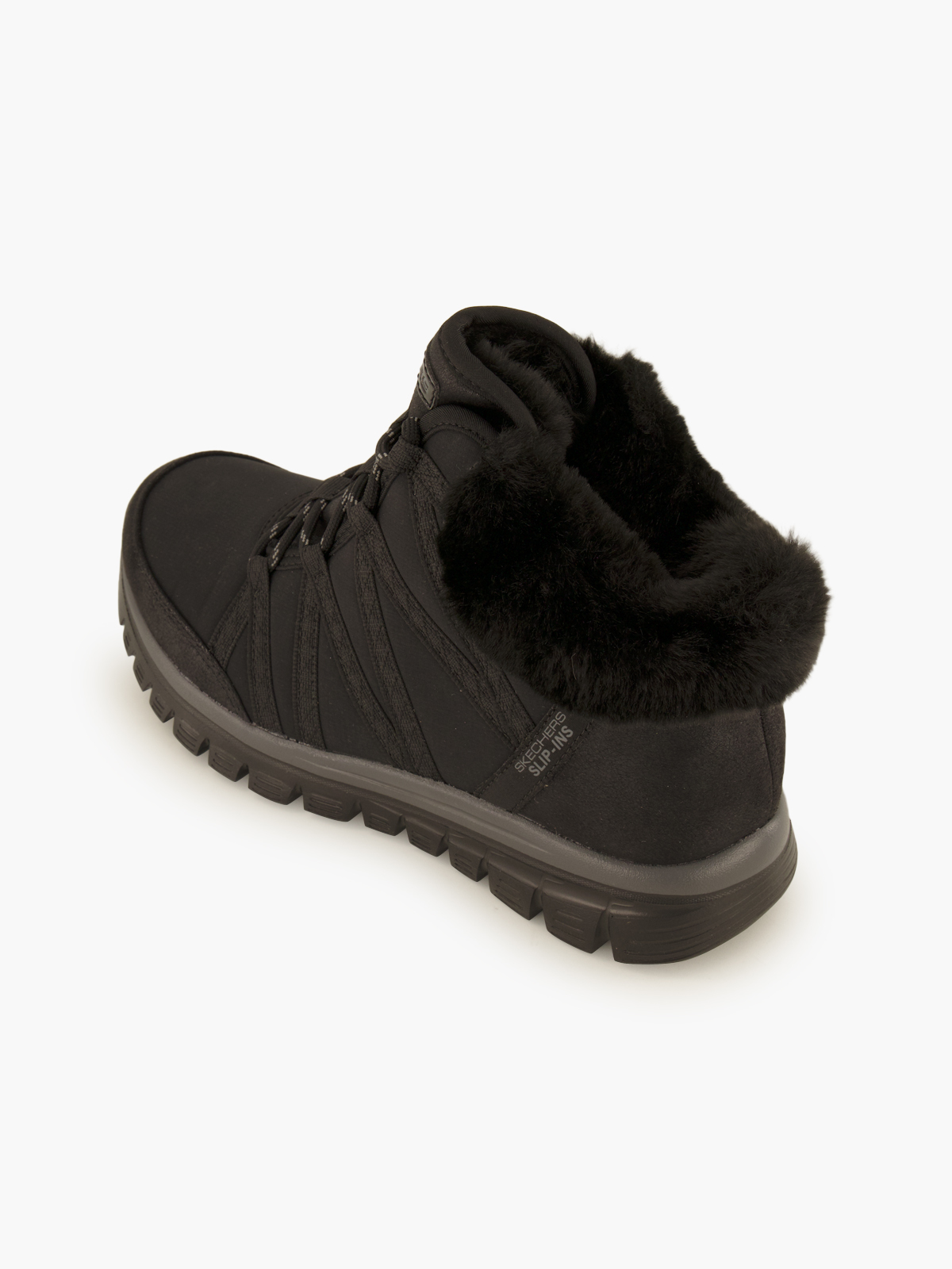 Skechers HANDS FREE SLIP-INS UNO RUGGED Schnürboots – Schwarz