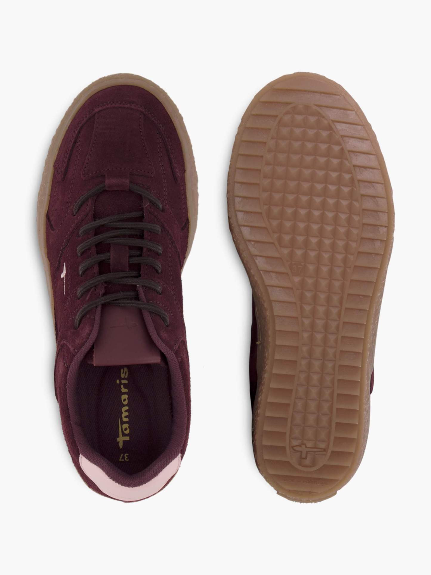 Tamaris Sneaker – Cognac – Bordeaux