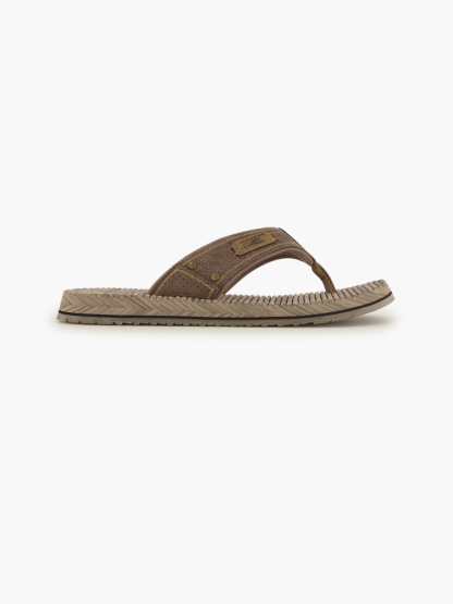 Skechers Pantoletten-Zehentrenner – Braun