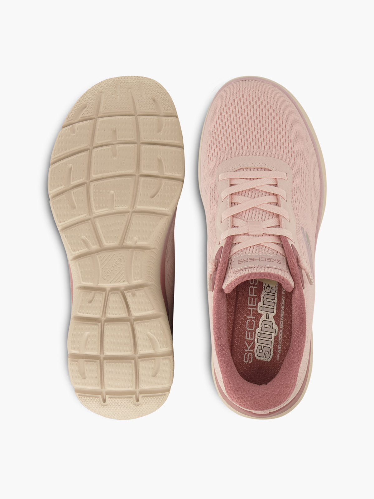 Skechers HANDS FREE SLIP-INS SUMMITS SR Sneaker – Pink
