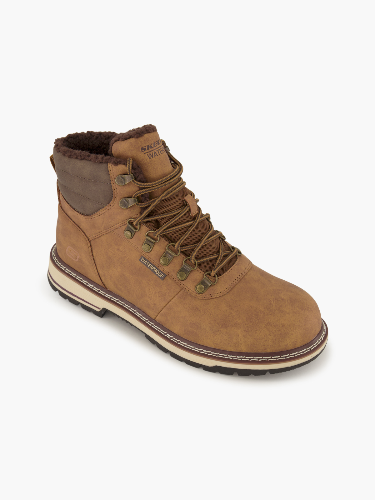 Skechers CORADO Schnürboots – Camel