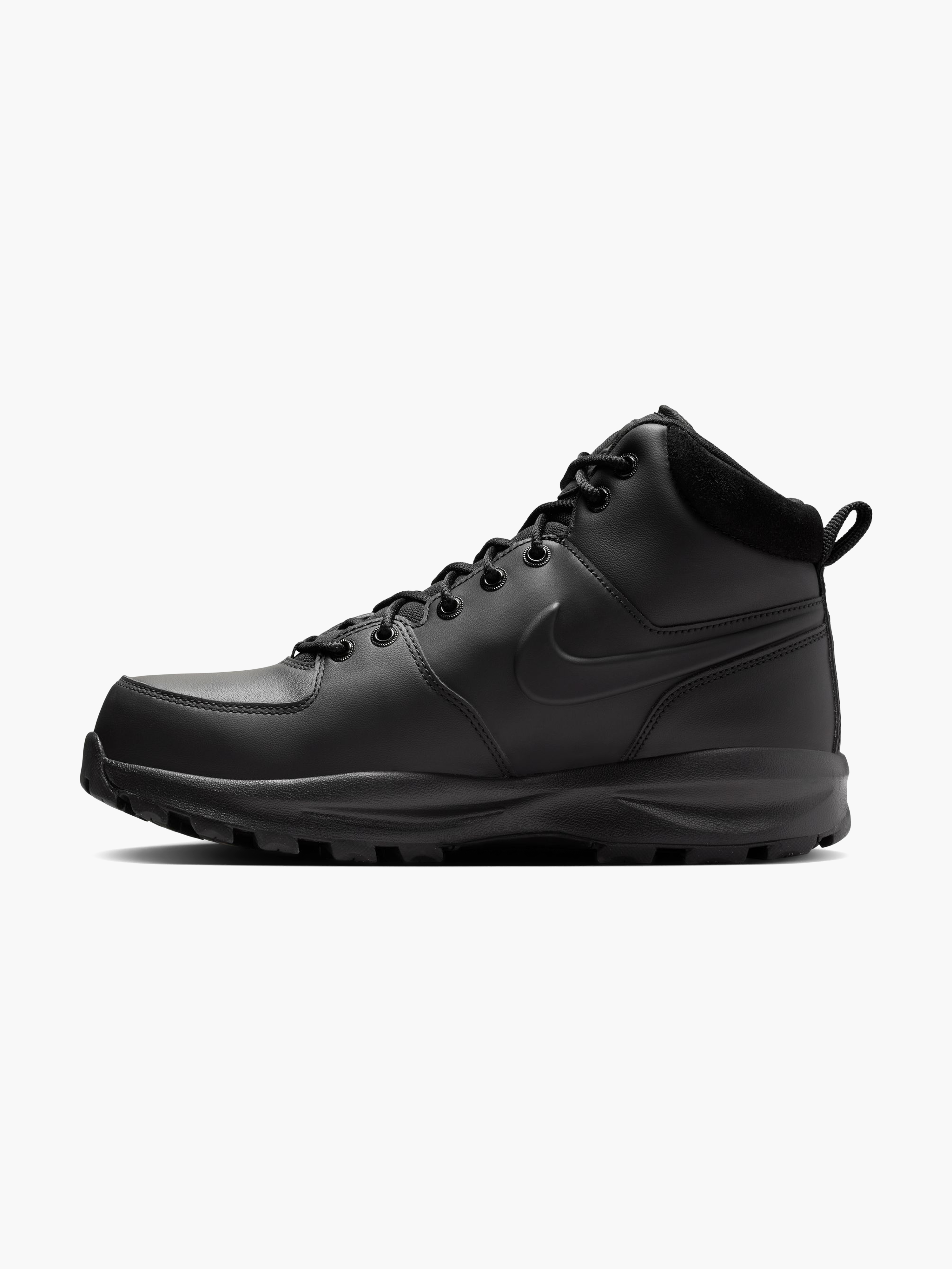 Nike MANOA LEATHER Schnürboots – Schwarz